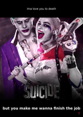 Joker & Harley Quinn Card - "Love You to Death"