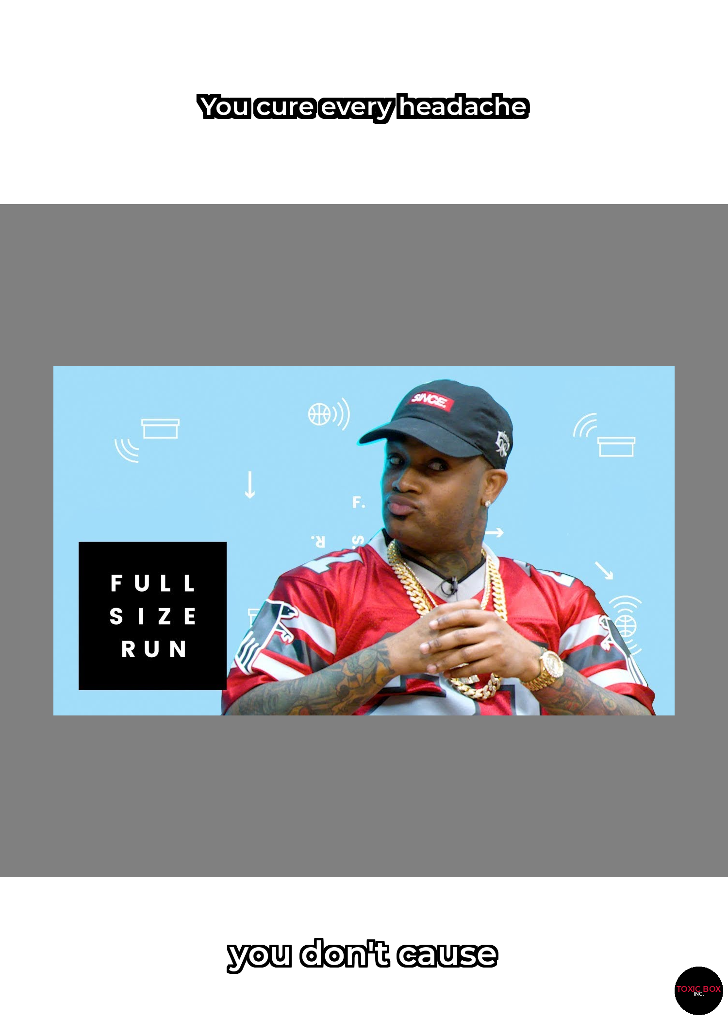 Conceited Card - "Headache Cure"